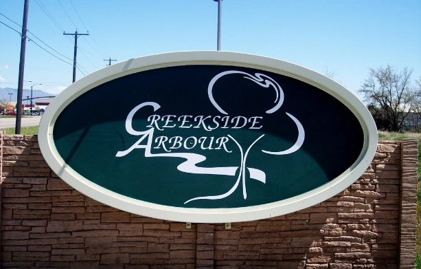 Creekside Arbour Sign