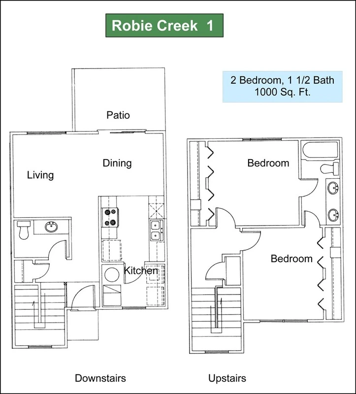 Robie Creek 1 Floorplan